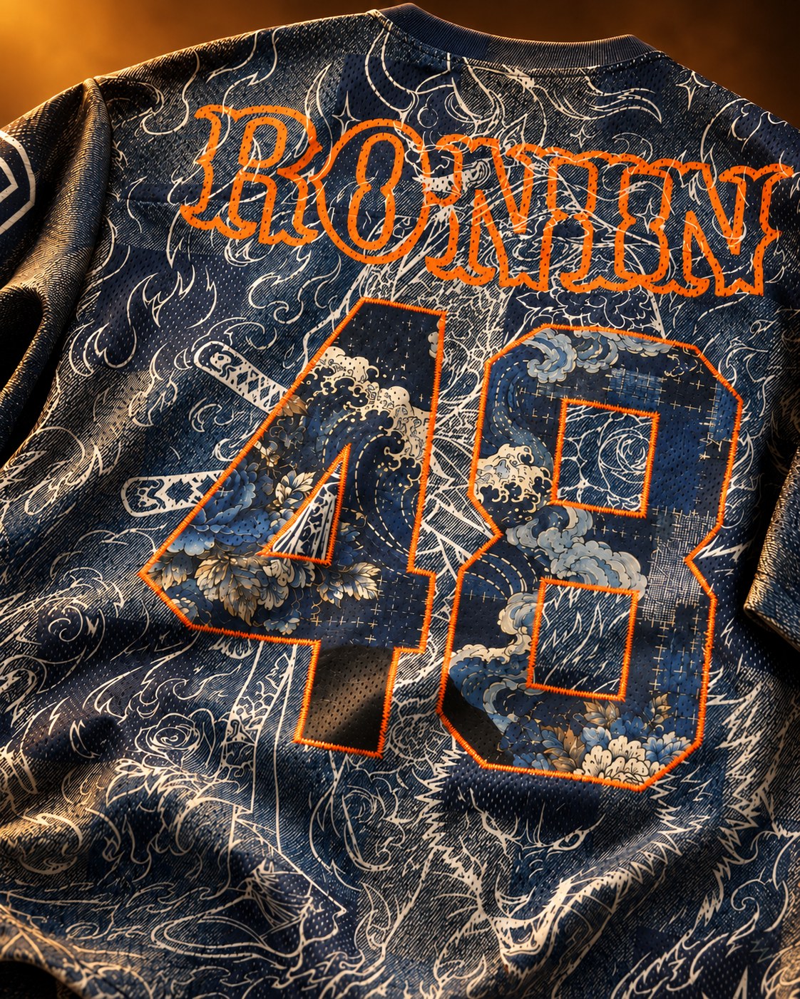 Ronin Denim Motif Jersey