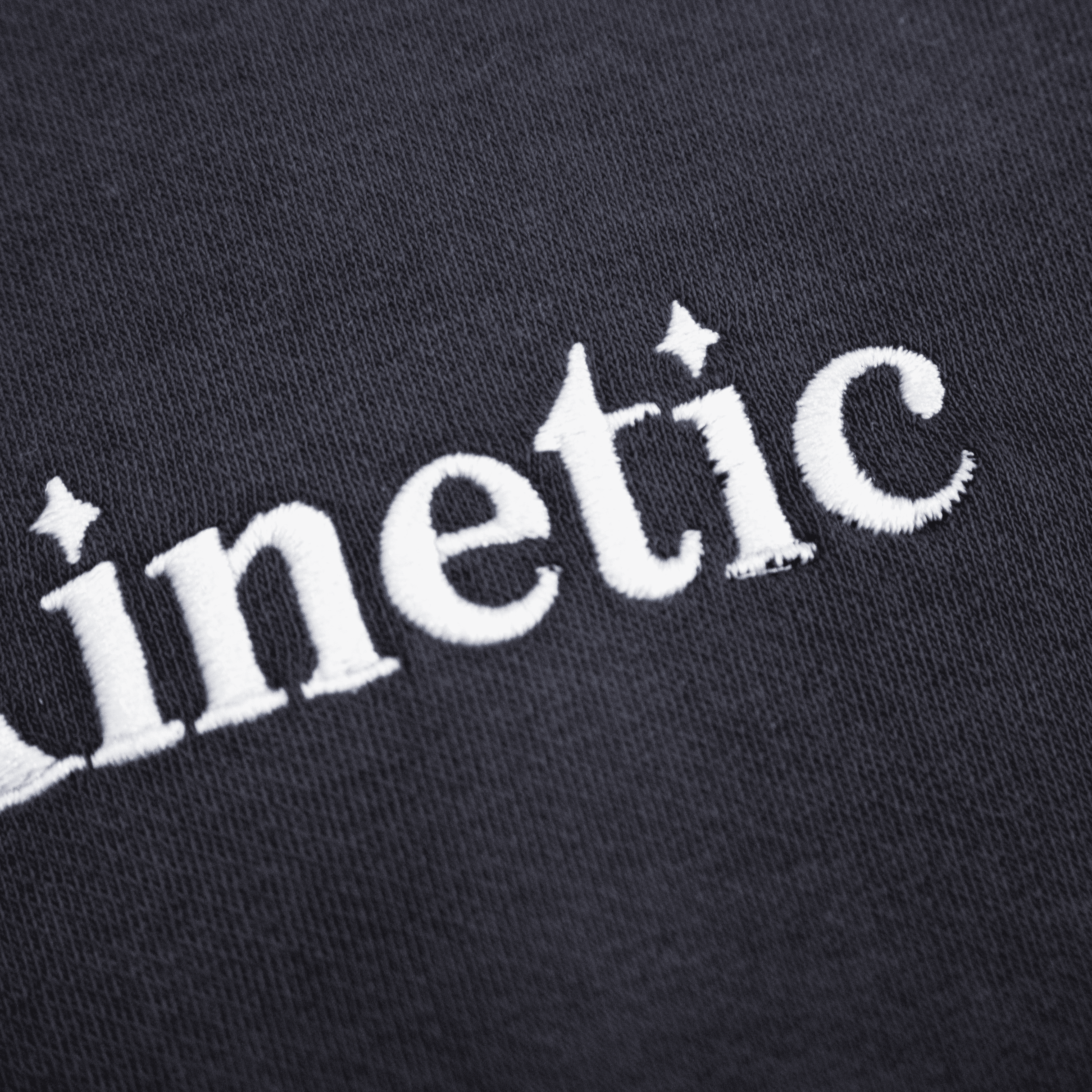 VINTAGE BLACK PLEAT CREWNECK