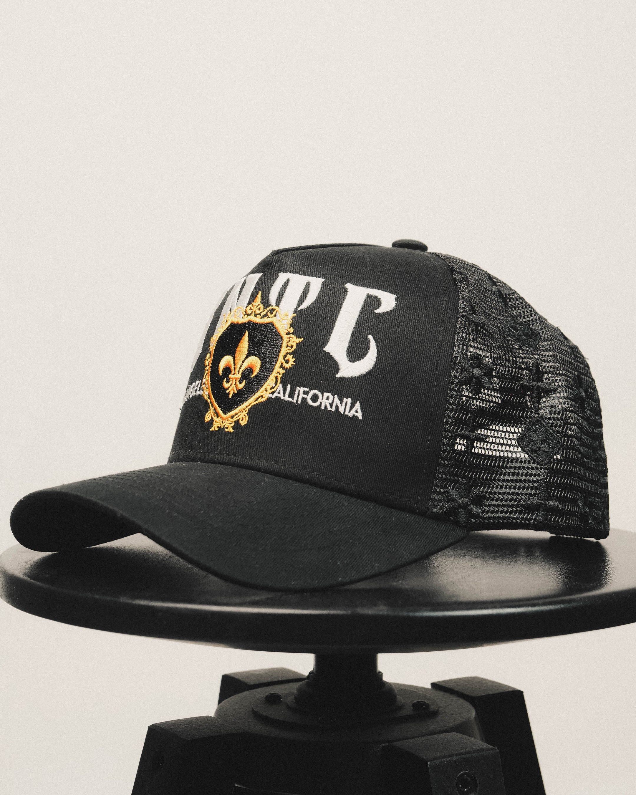 Fleur Noir Trucker Hat