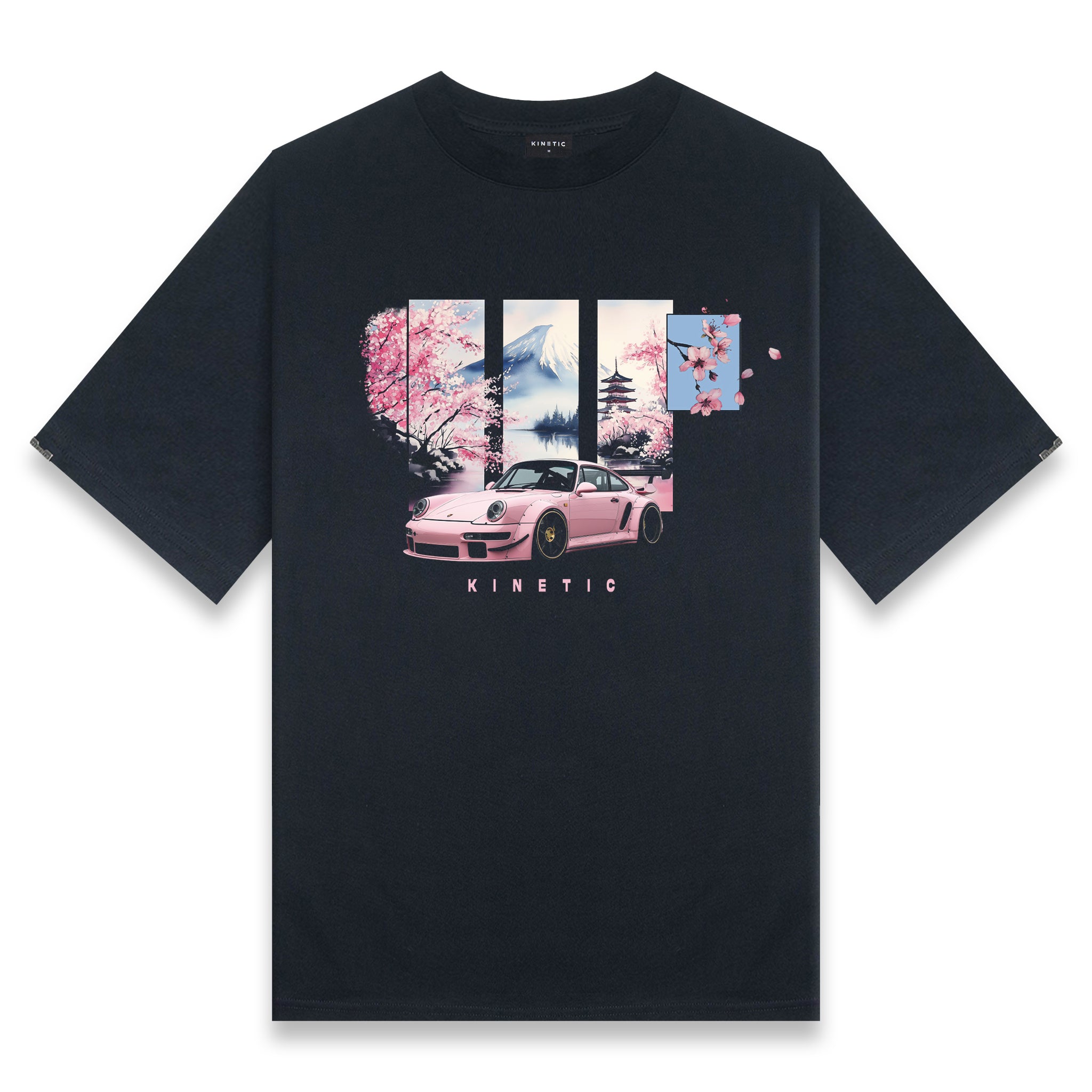 Sakura Drift Oversized Shirt