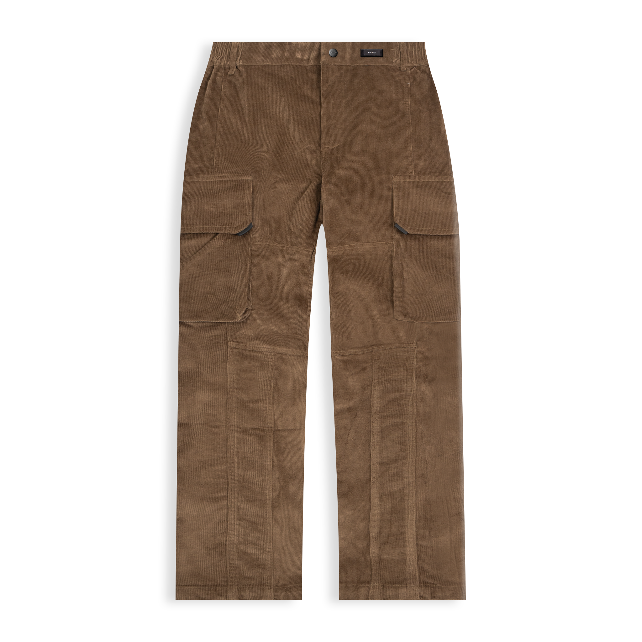 Mocha Corduroy Cargo Pants