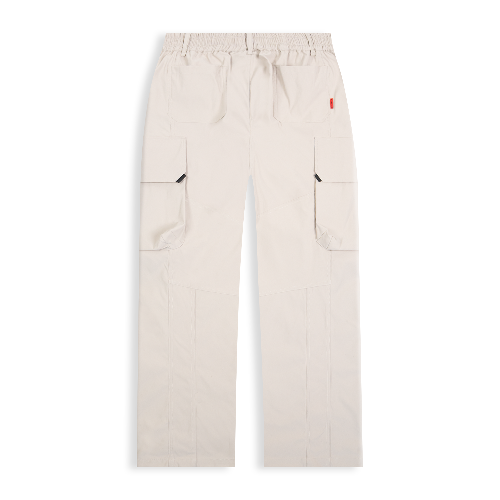 Stone Nylon Cargo Pants