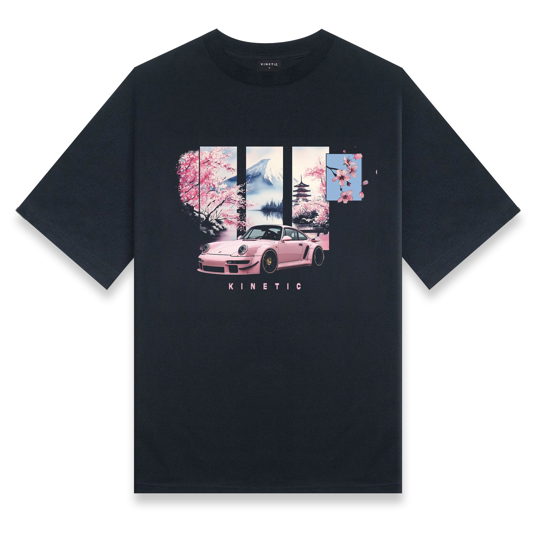 Sakura Drift Oversized Shirt