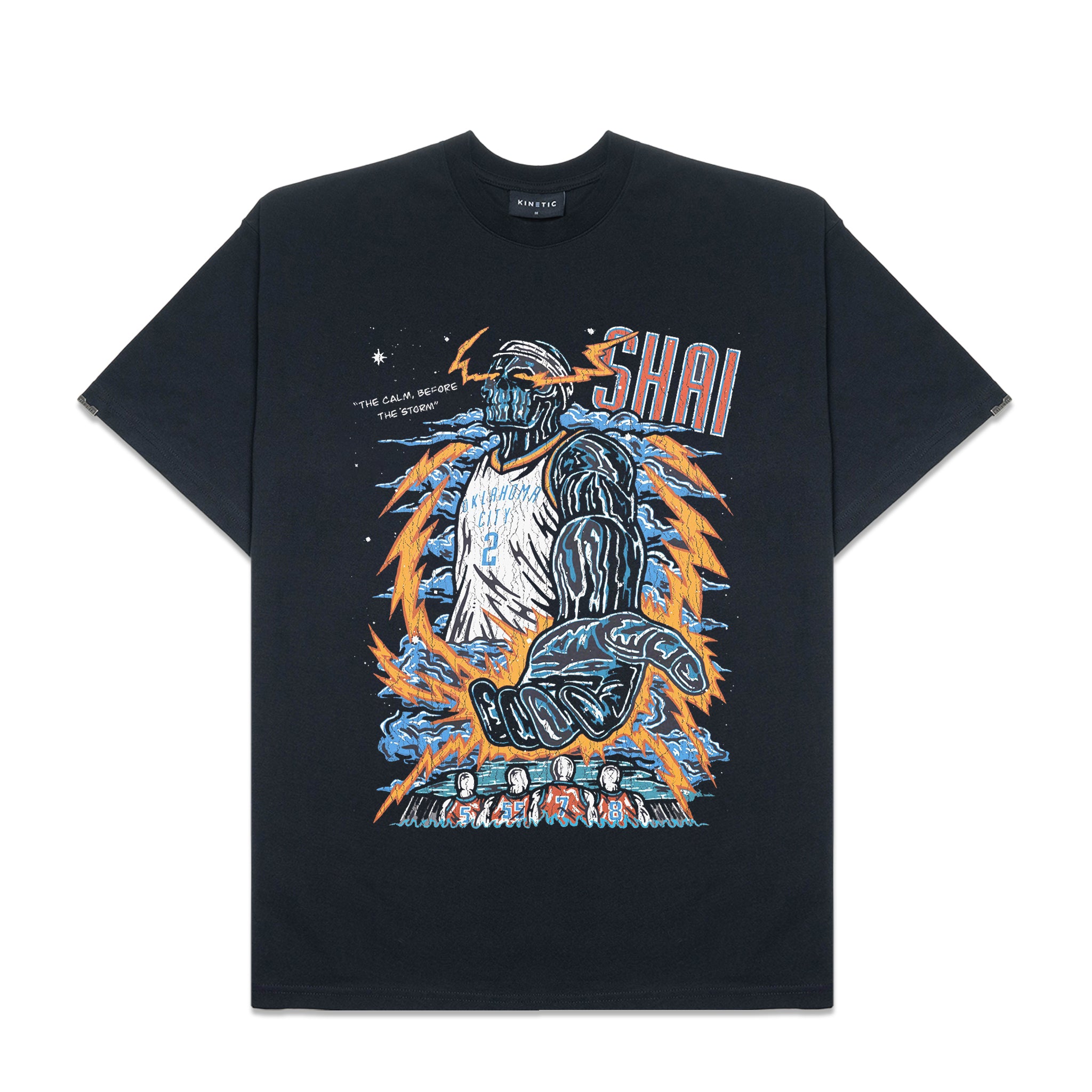 Shai Black Oversized Shirt