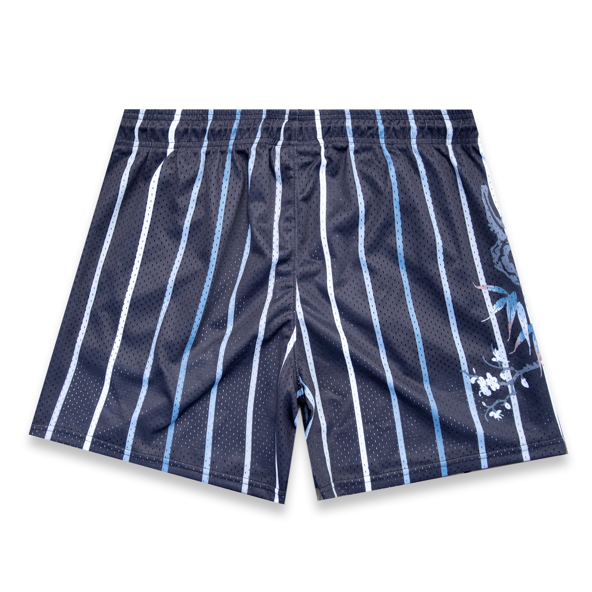 Floral Stripe Fundamental Short