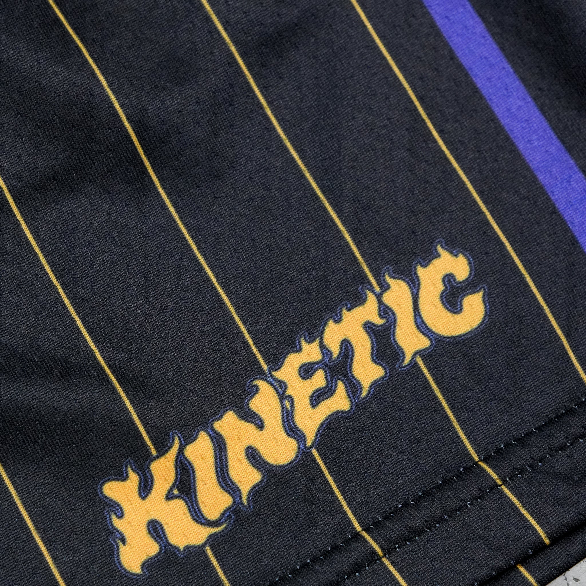 LA Pinstripe Fundamental Short close-up