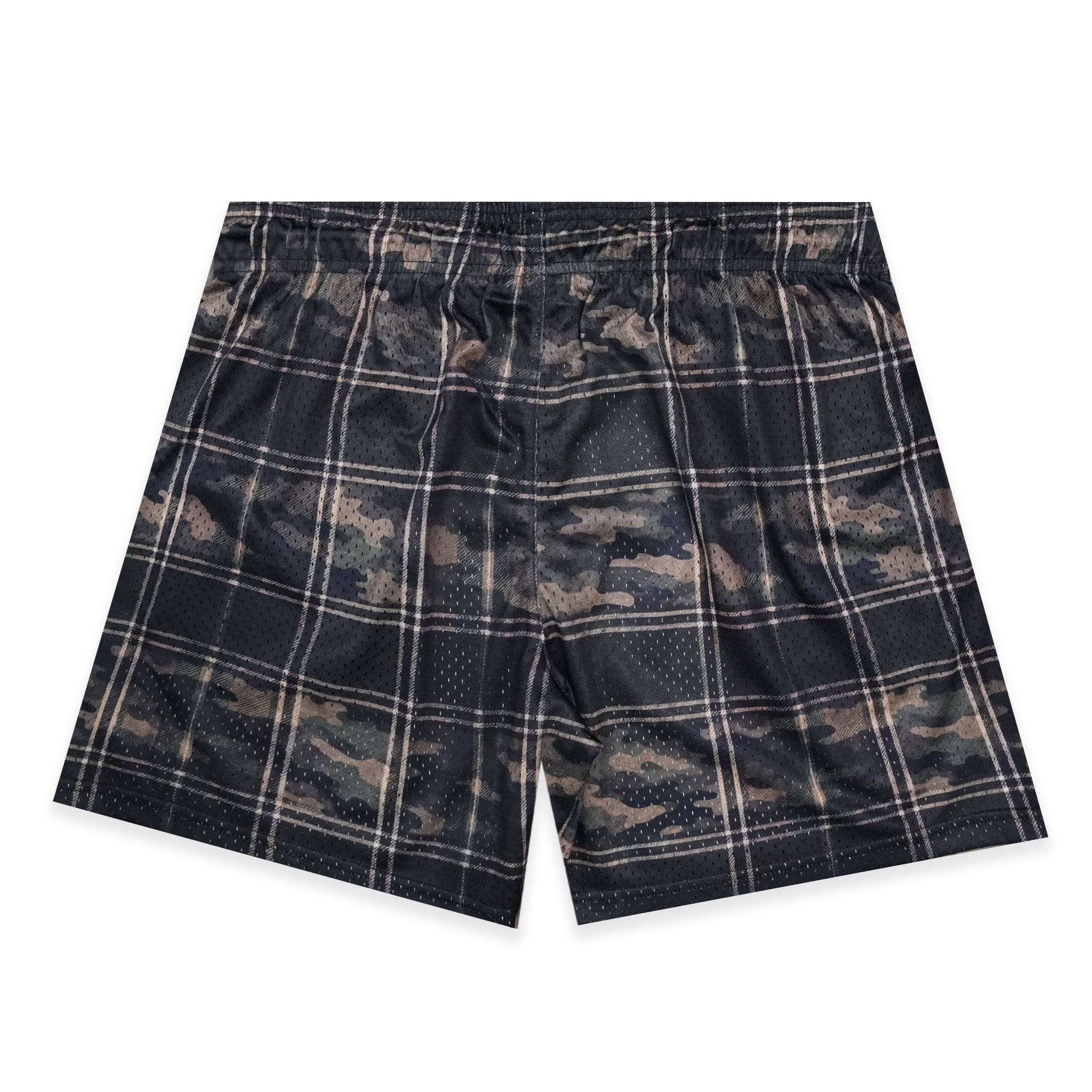 Camo Plaid Fundamental Short back