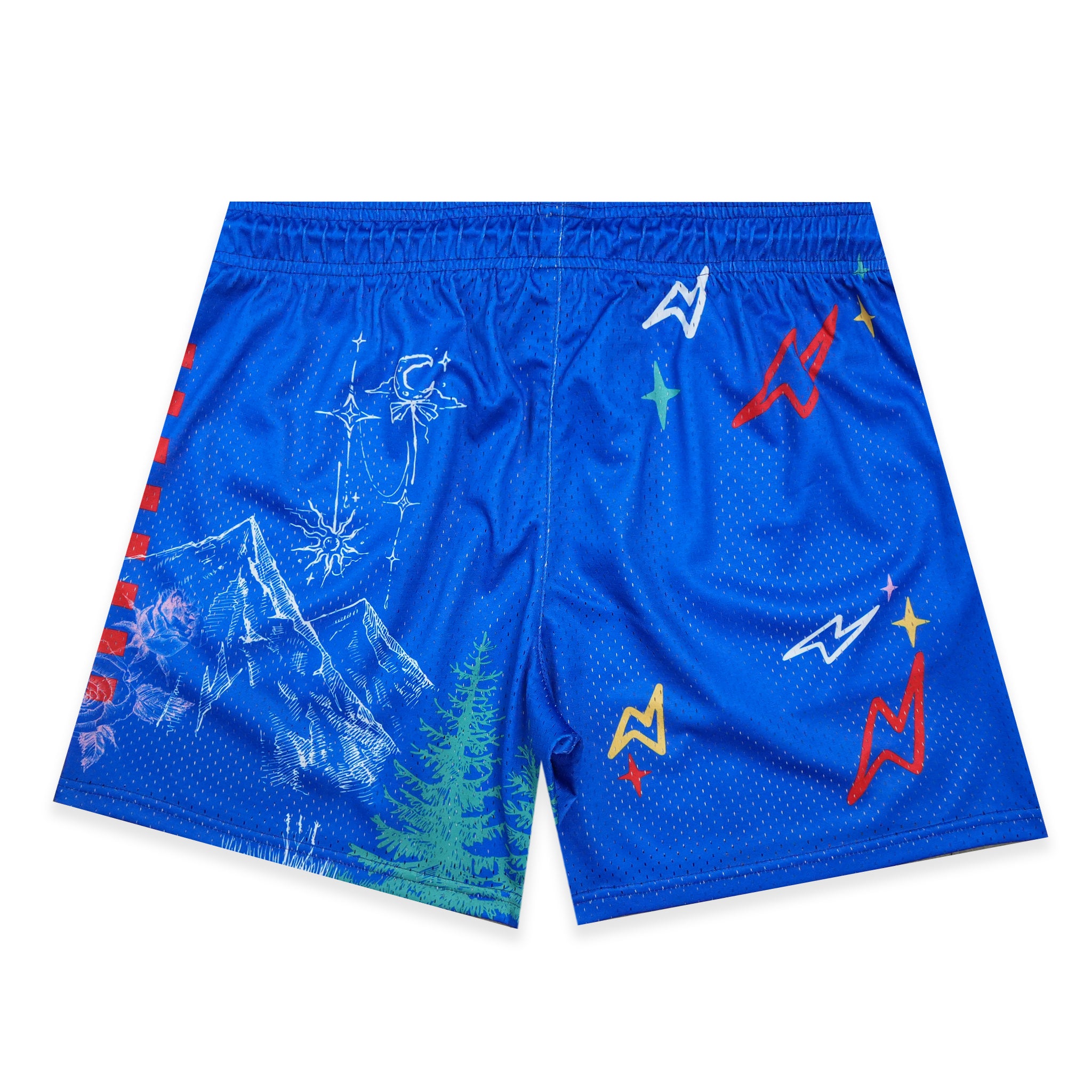 Wild Blue Fundamental Short back