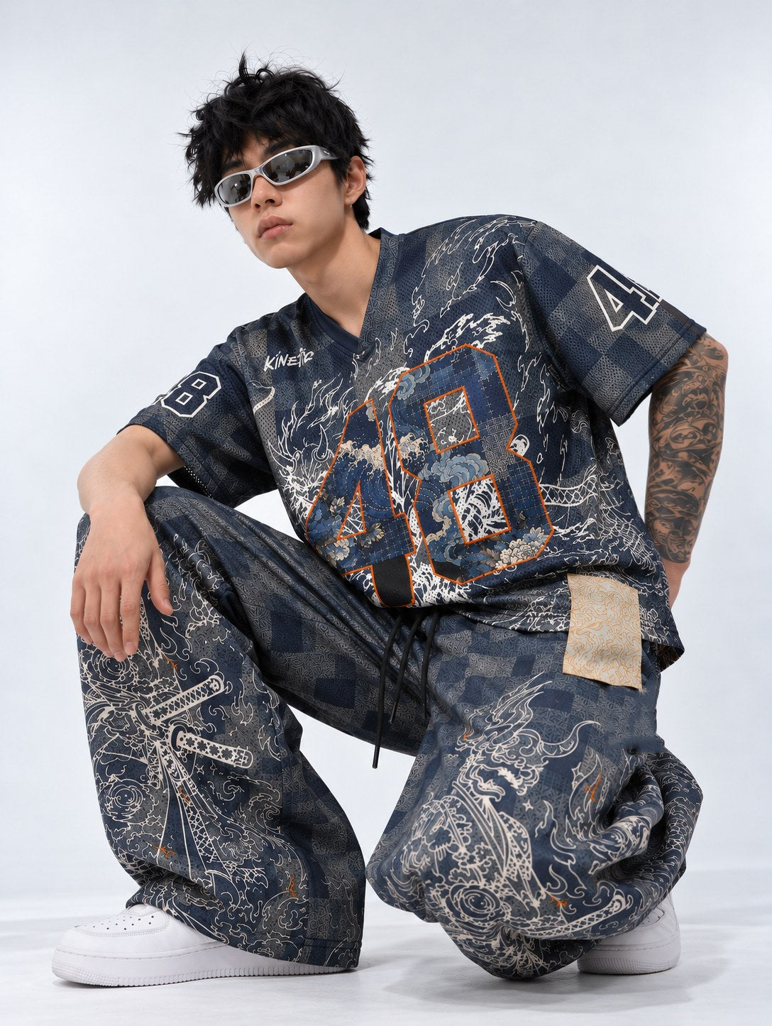 Ronin Denim Motif Jersey
