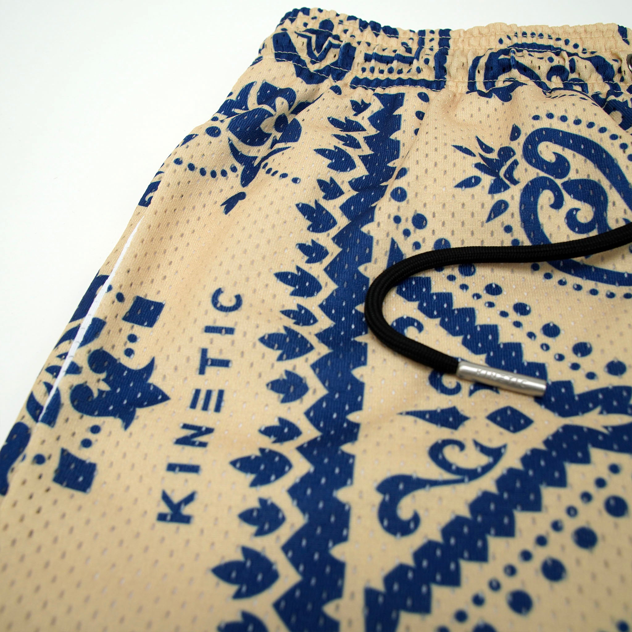 Blue Tan Paisley Fundamental Short