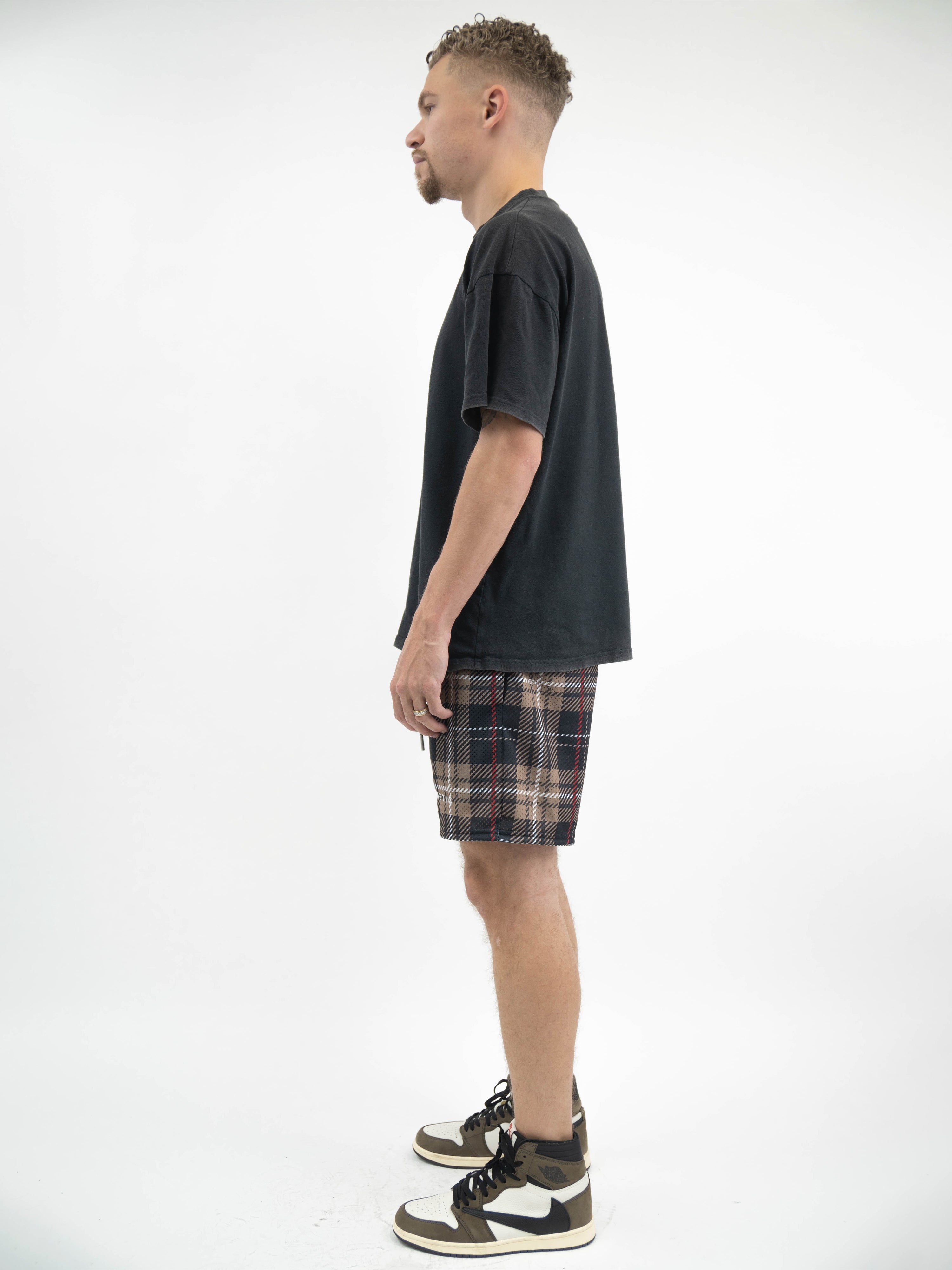 Wheat Plaid Fundamental Short