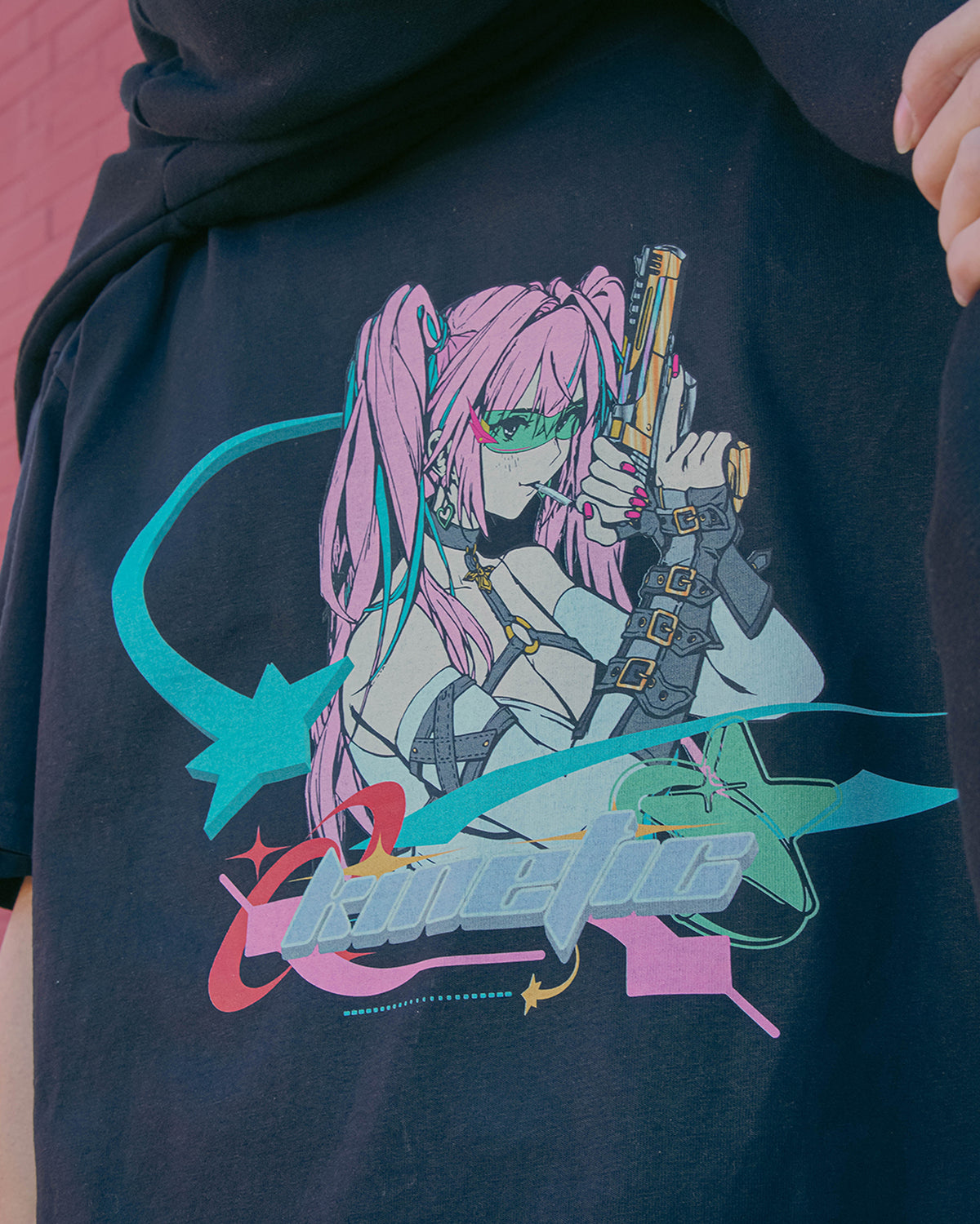 Night in Tokyo Oversized Shirt