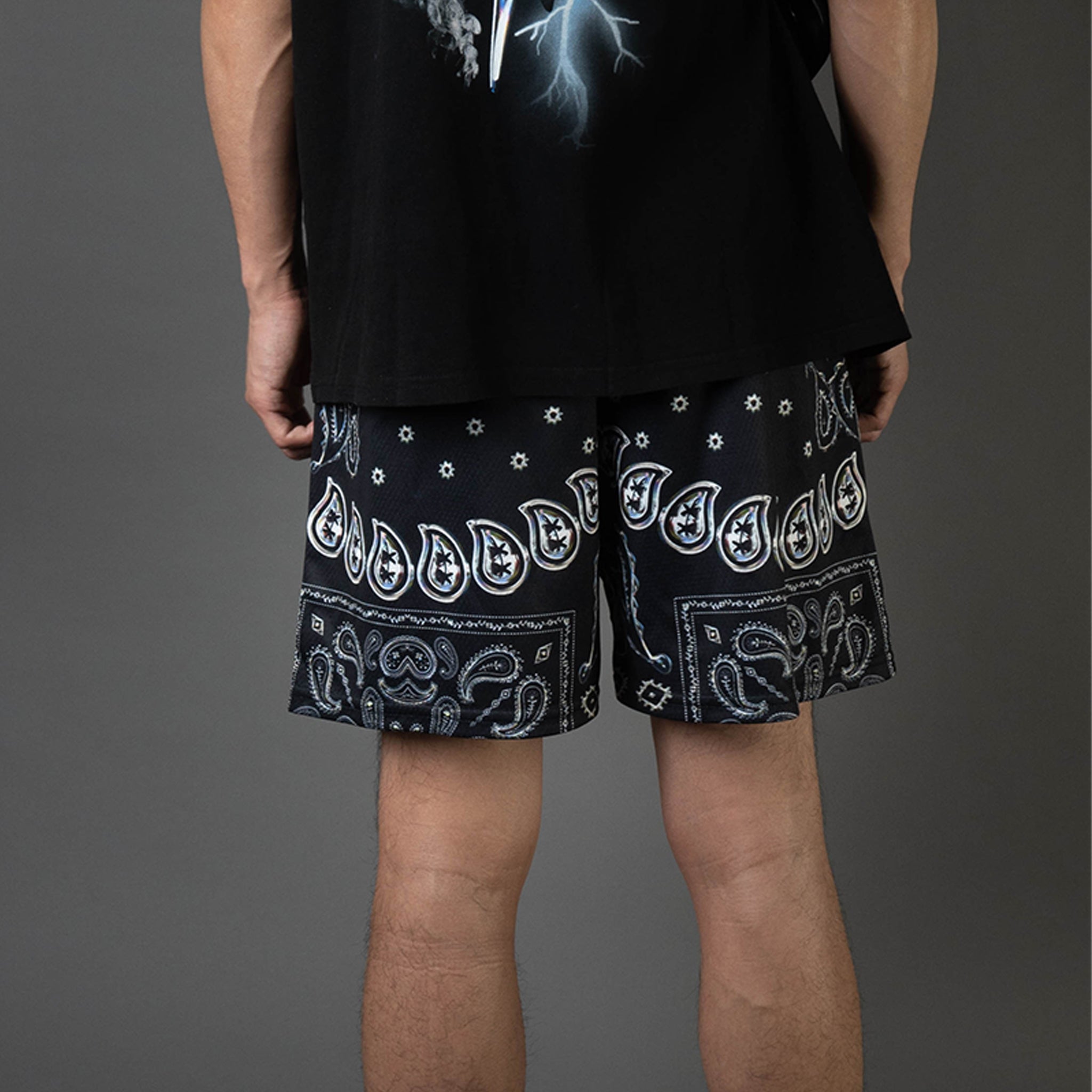 Chrome Paisley Fundamental Short