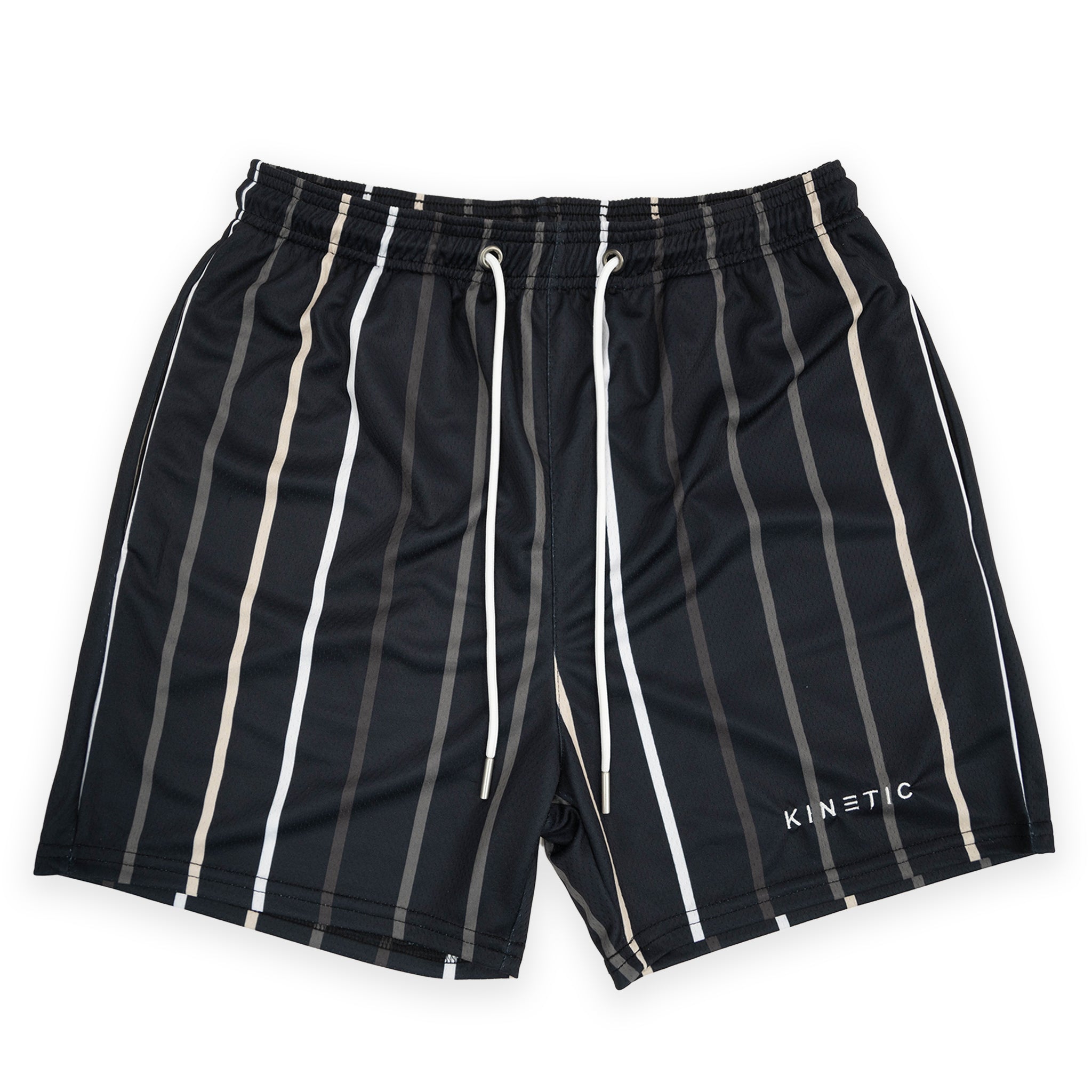 Brown Tone Stripe Fundamental Short