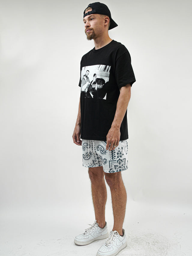 Luxe Grey Paisley Fundamental Short