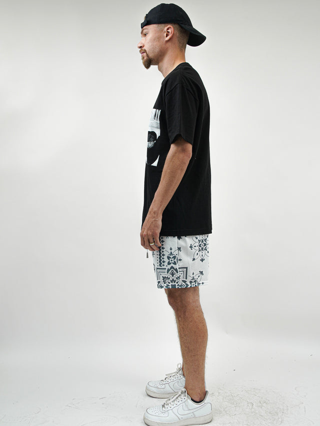 Luxe Grey Paisley Fundamental Short