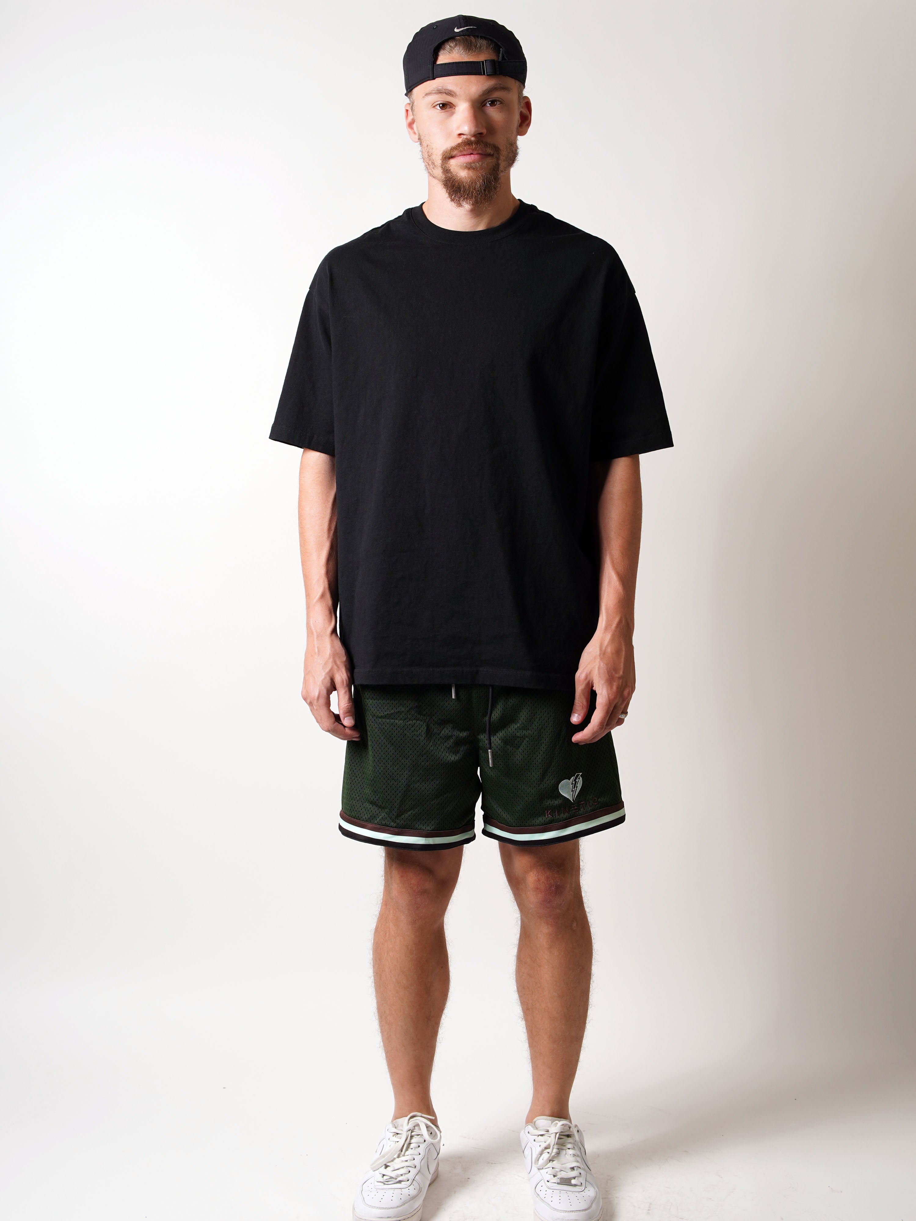 Struckn Luv Dark Green Active Short