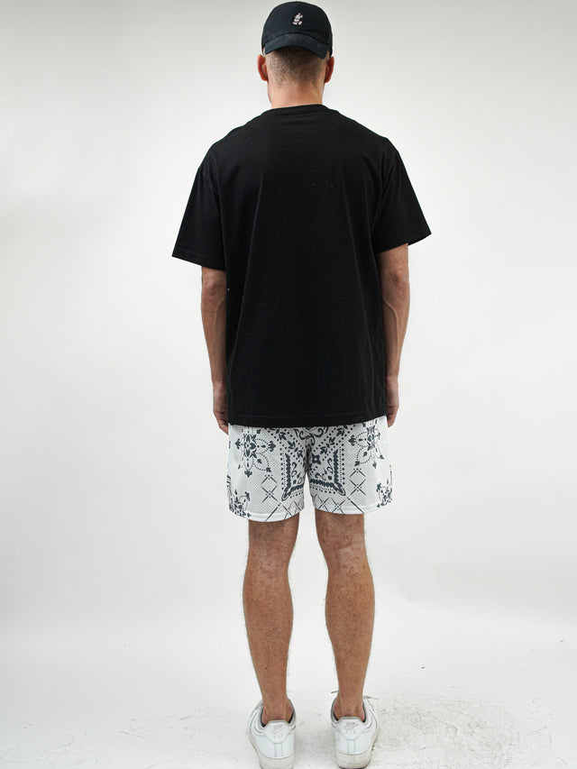 Luxe Grey Paisley Fundamental Short