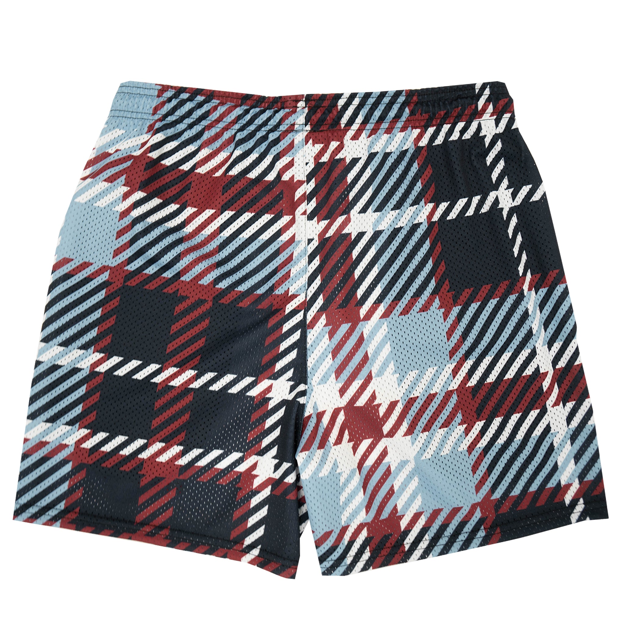Red Frost Plaid Fundamental Short