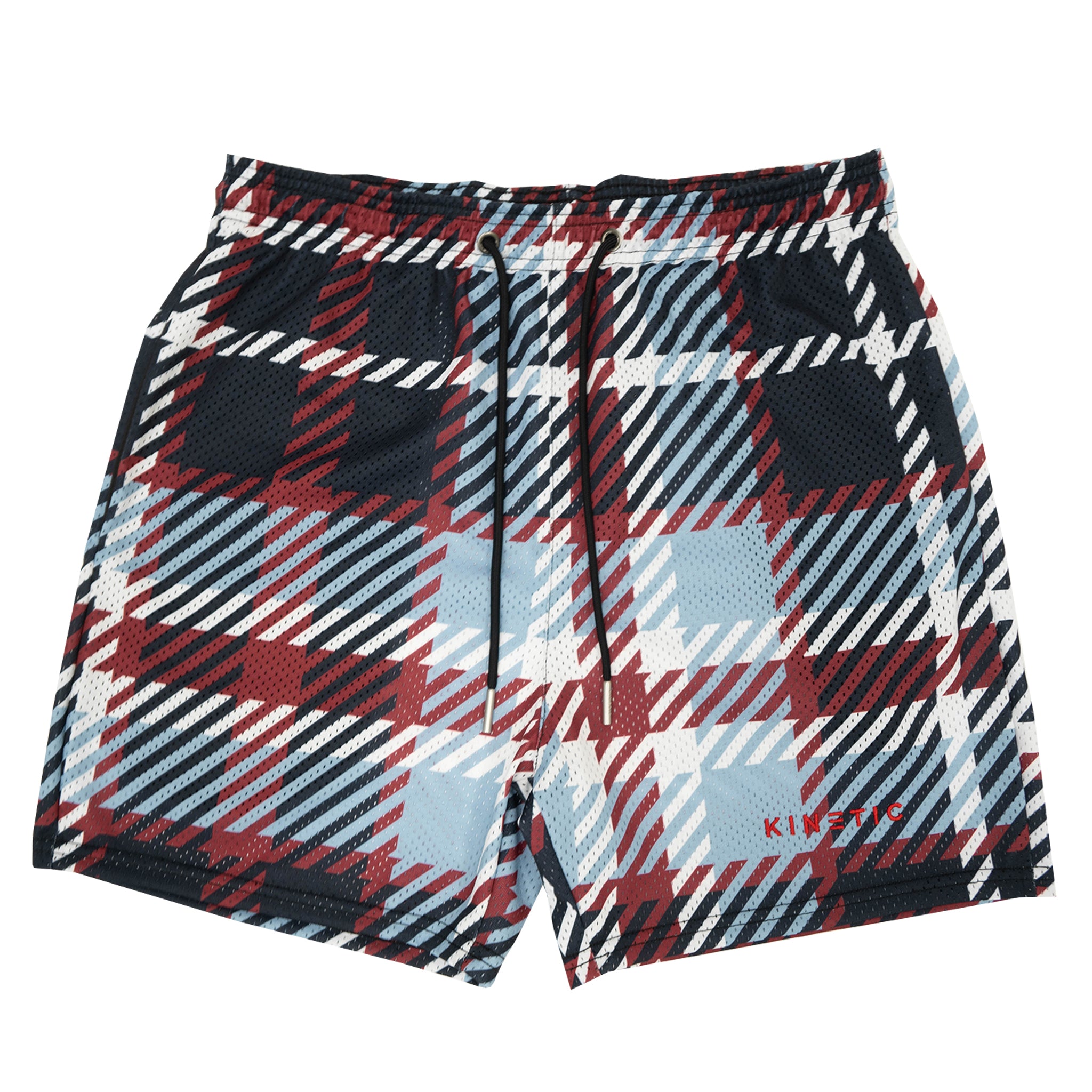 Red Frost Plaid Fundamental Short