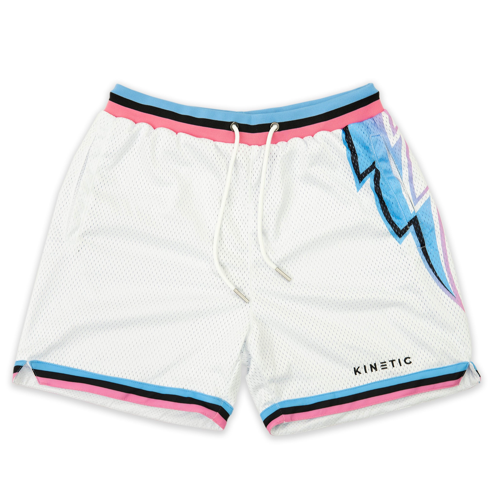 Cotton Candy Lightning Bolt Active Short